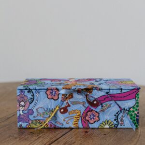 Caja Joyero Liberty Equilibristas azul