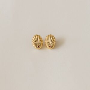 Pendientes Concha Rubies