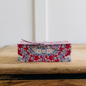 Caja joyero Patos roja