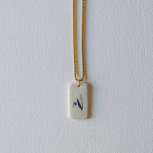 Collar oro inicial